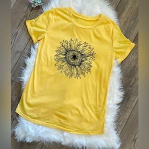 Yellow Sunflower Women’s Tshirt
